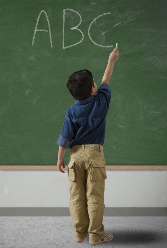 Writing the alphabet may be more challenging for those with an auditory learning style.