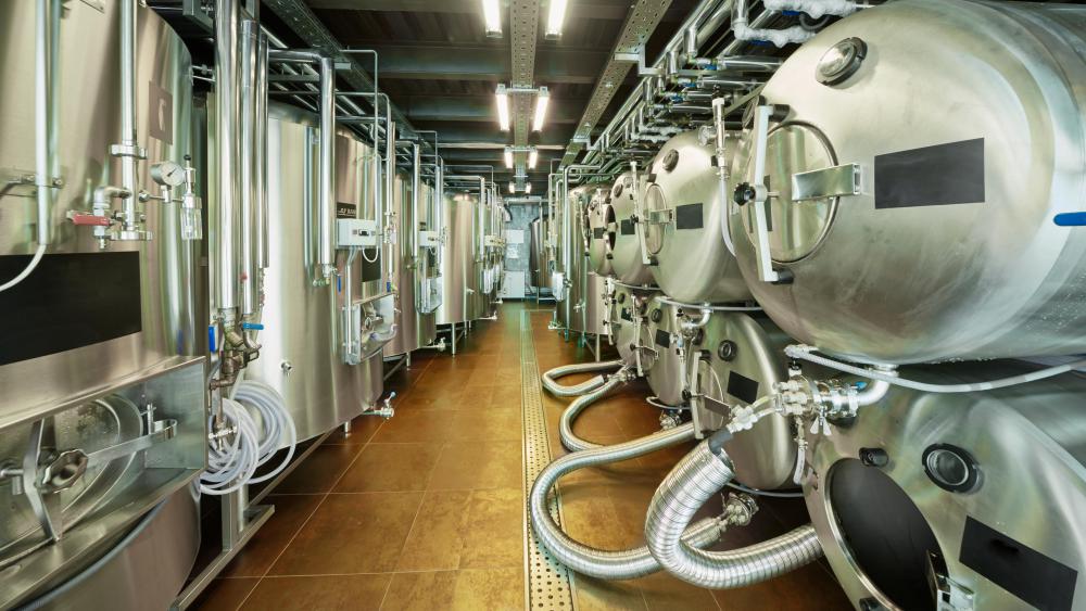 Steel fermenting tanks often have their own climate control tools.