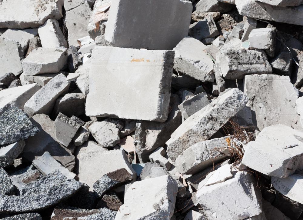 Slag is commonly used to make cement.