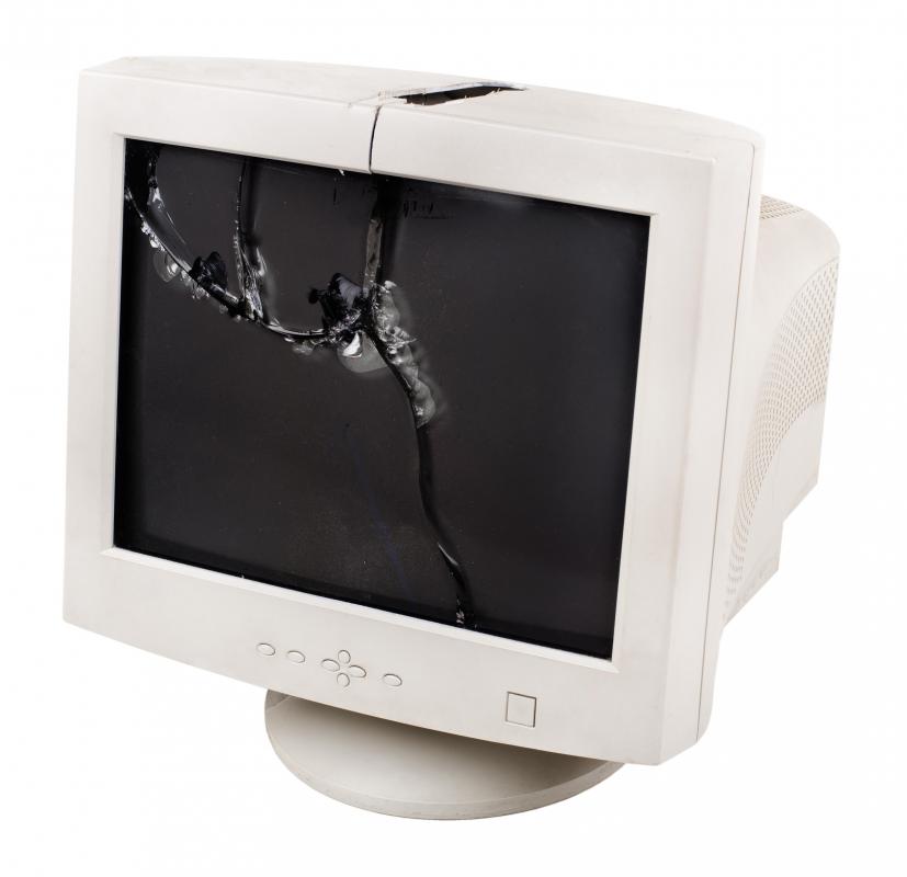 Some recycling plants specialize in disposing of broken electronic items.