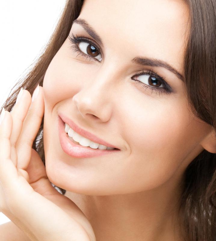 Facial nerves control facial movements such as smiling.