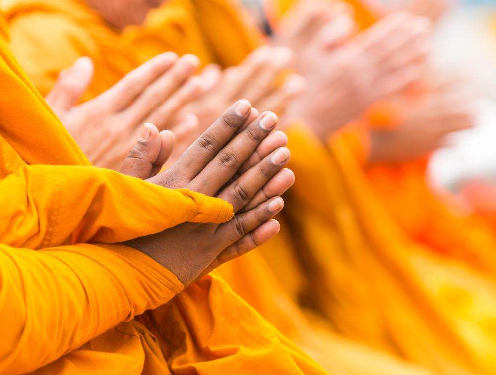 Many monks live a somewhat cloistered lifestyle.