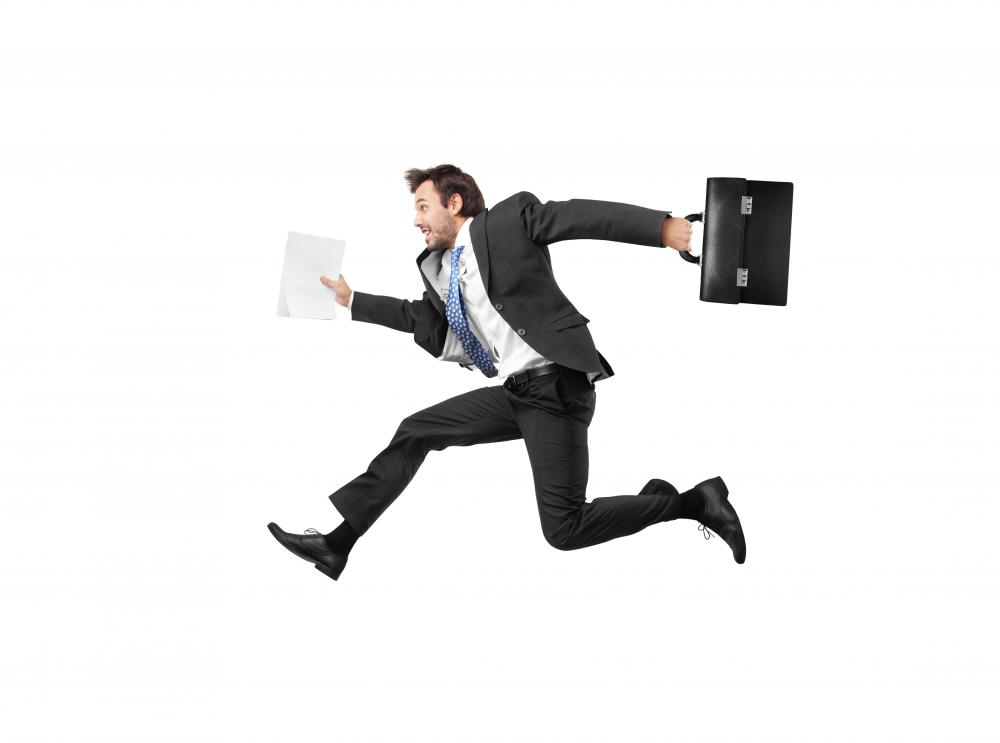 "He flew out the door" is a figurative example of an idiom.