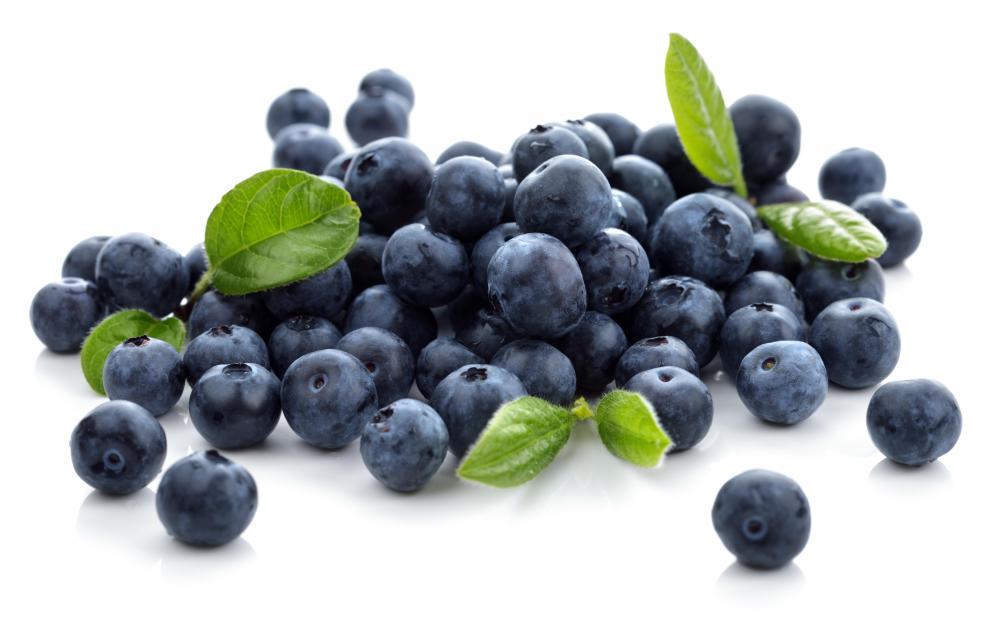 Blueberries contain a high amount of free radical scavengers.