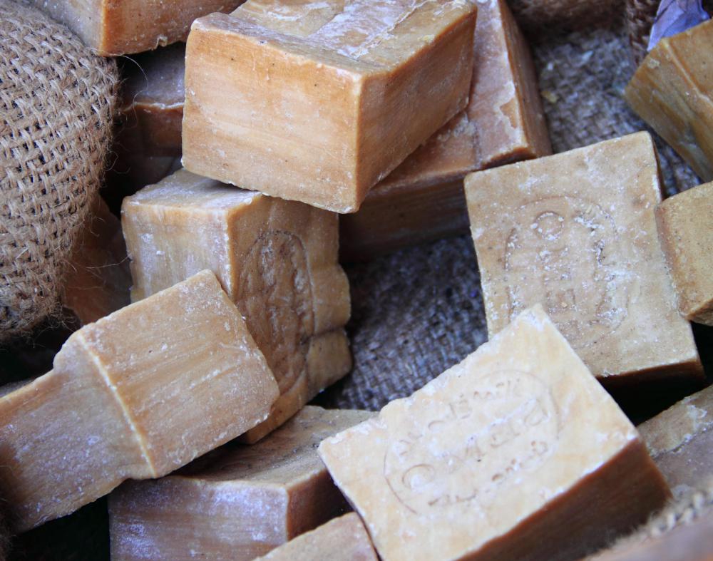 Homemade soaps is a popular handicraft that people sell.