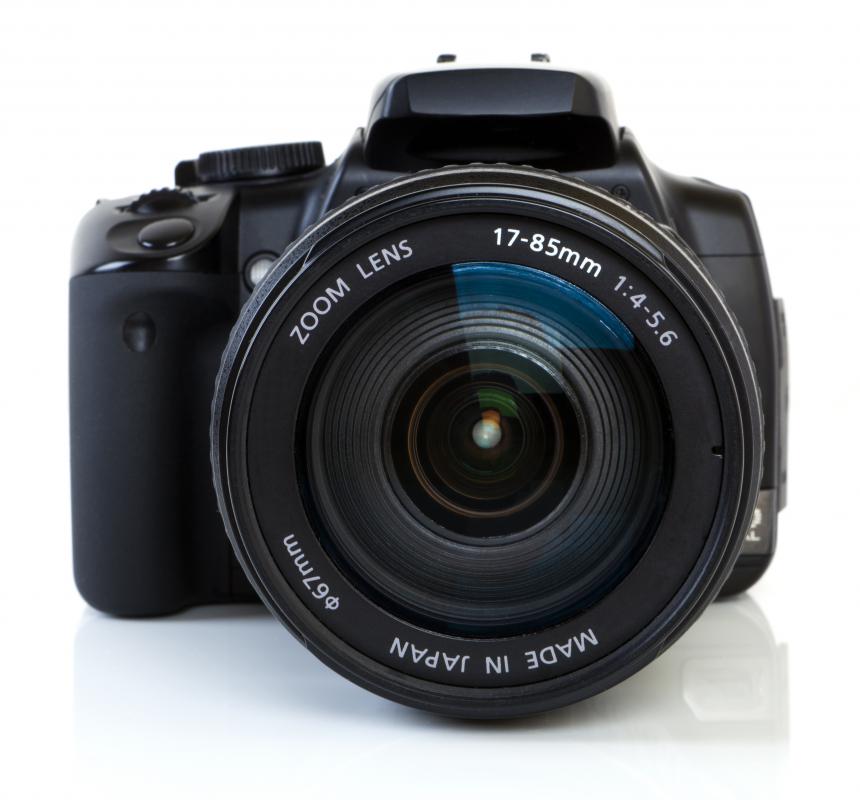 A digital camera.