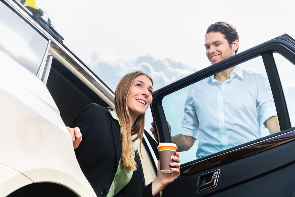 Professional drivers use mobile data terminals to request assignment information, get alternate instructions, or seek assistance when vehicles break down.