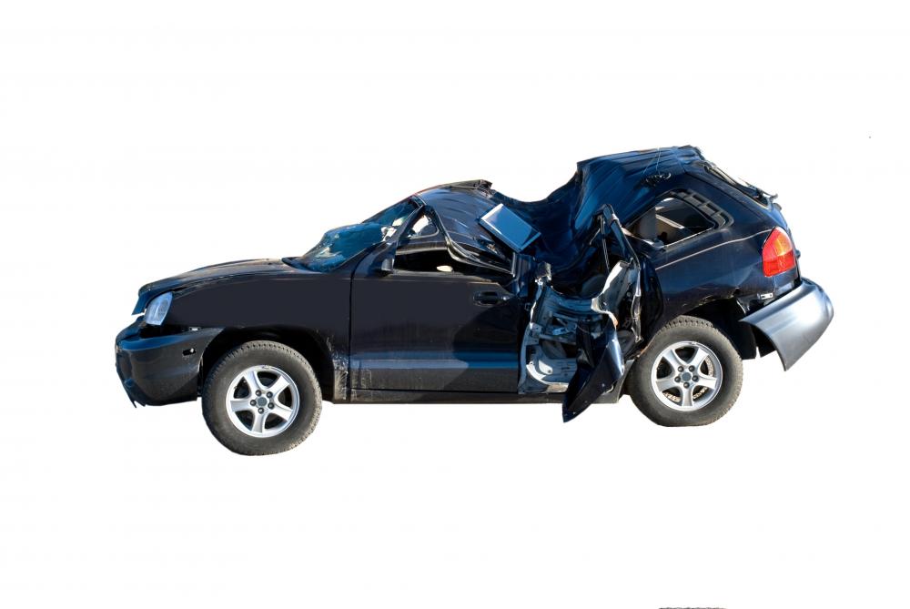 A slipped disc may be the result of an auto accident.