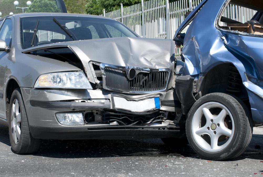 Brain stem damage may be the result of a car crash.