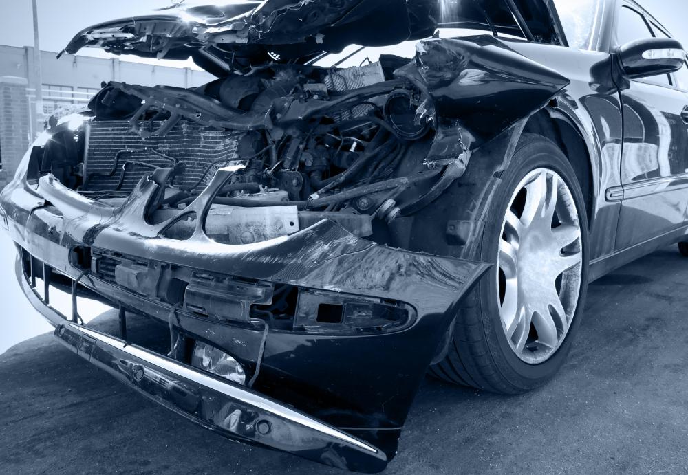 Damage to a vehicle caused by striking another automobile or object is covered by a collision policy.