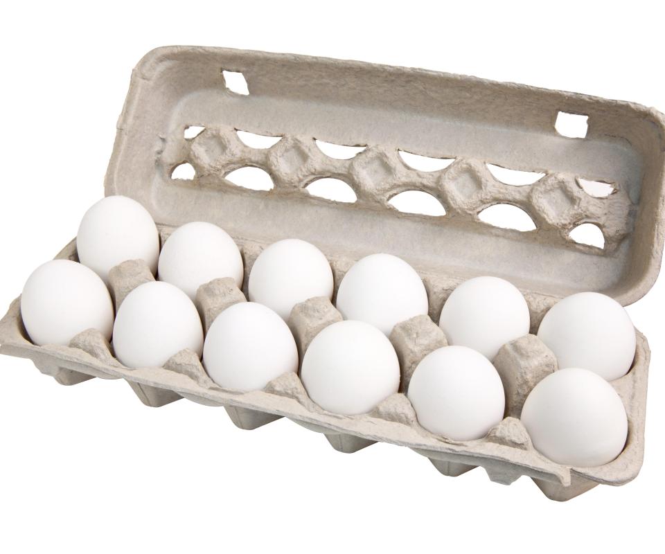Paper egg cartons can be used to make handmade paper.