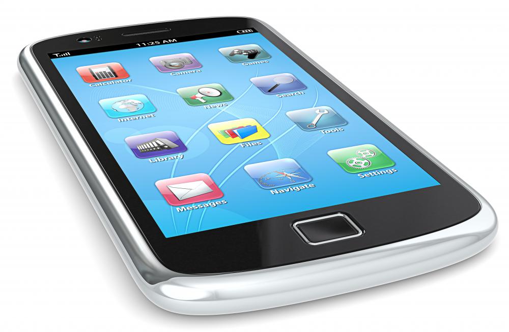 An airline e-ticket can be accessed on a smartphone.