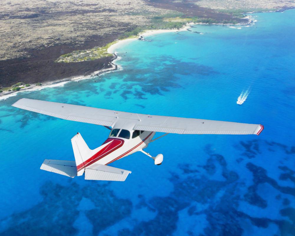 Light aircraft pilots calculate true airspeed manually.