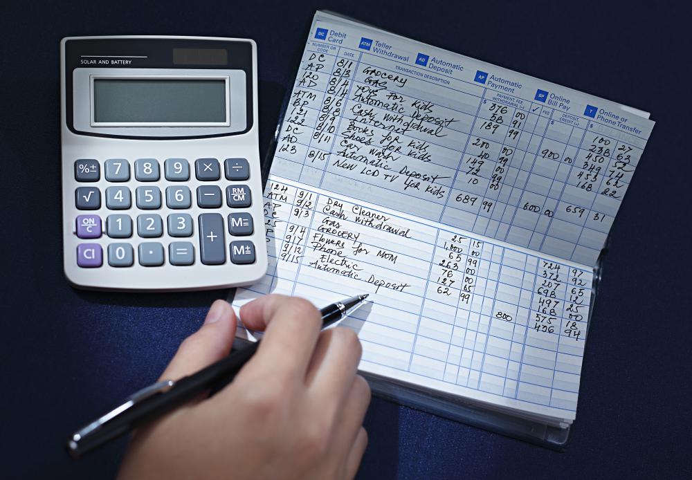 Making sure a checkbook is balanced gives a person a running balance of the account.