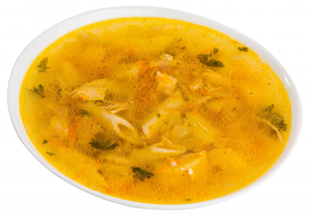 Chicken soup is sometimes called "Jewish penicillin."