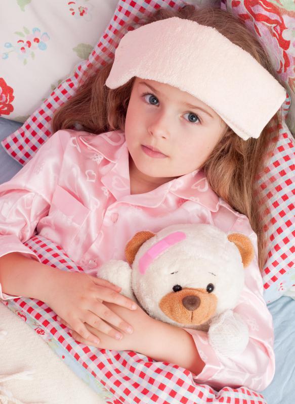 An example of malingering may include a child who pretends to be sick in order to avoid going to school.