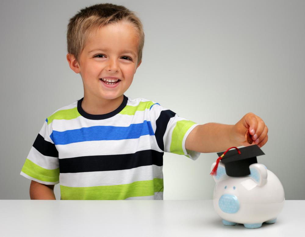 Many parents begin giving children an allowance when they are young in an effort to teach them to save money.