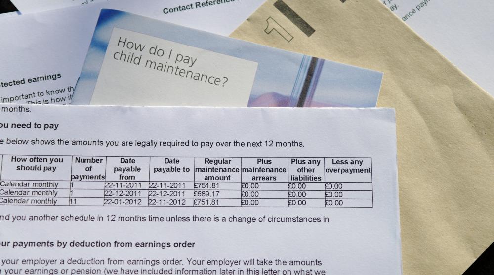 Wage garnishment may be needed to get child support payments from a deadbeat dad.
