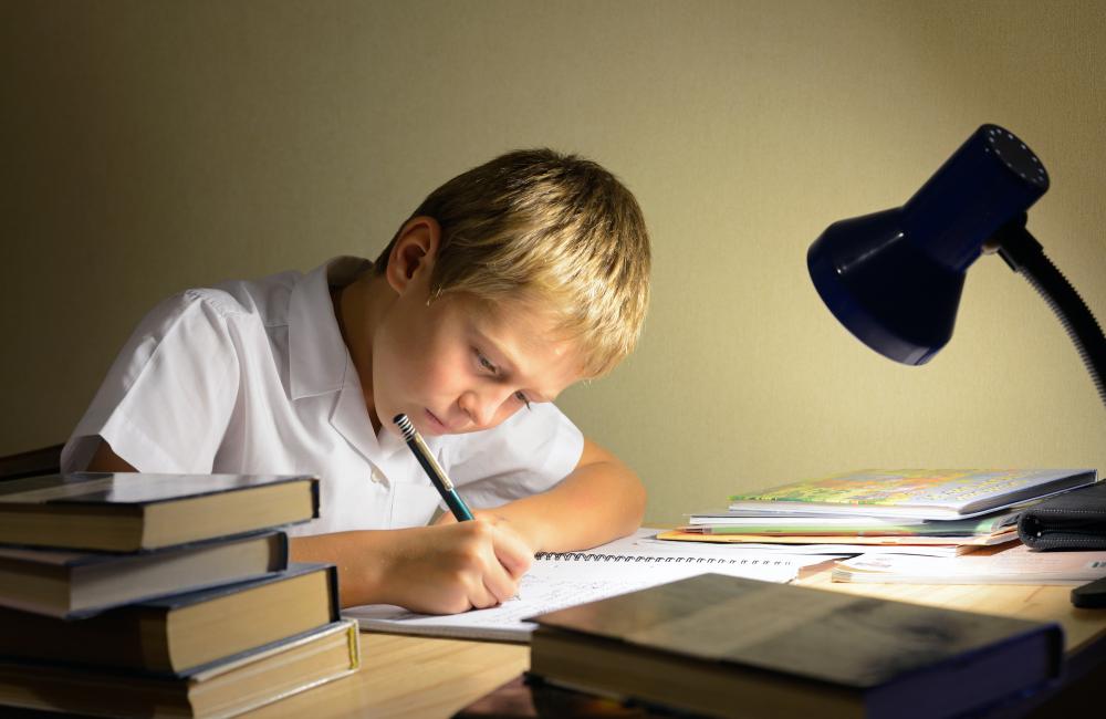 Some parents believe children should have no distractions from homework.