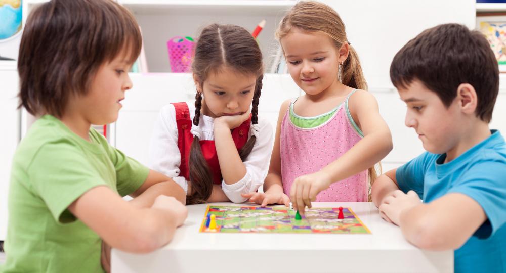 Board games for children are a type of cognitive game.