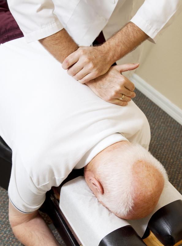 Adjustments to the spinal column may be performed by a qualified chiropractor.