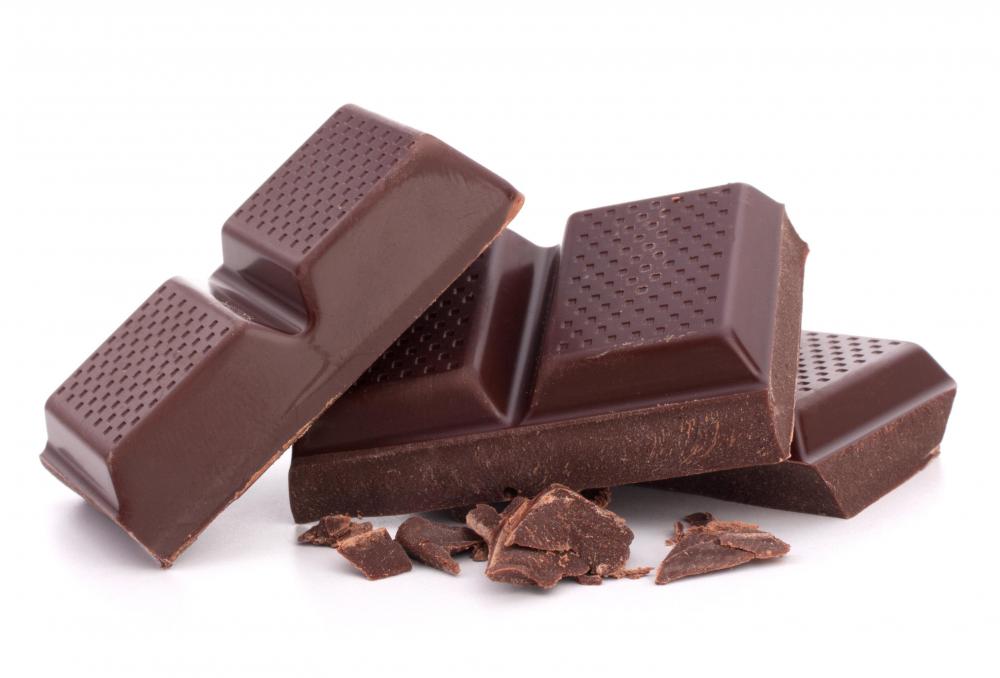 Tryptophan is found in chocolate.