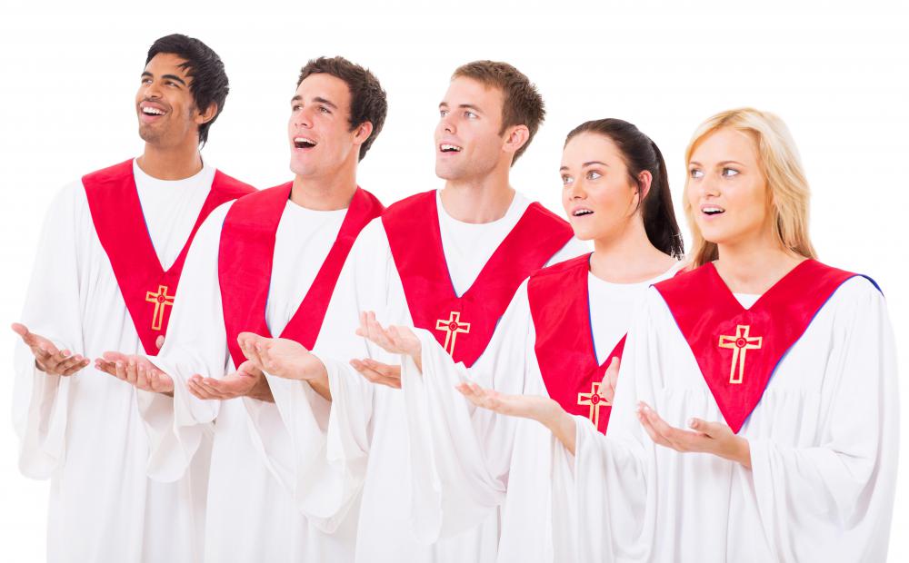Church choirs may use lining out in certain songs.