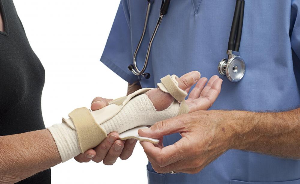 A person with radial neuropathy finds it difficult to perform proper motor control of the hands and wrist.