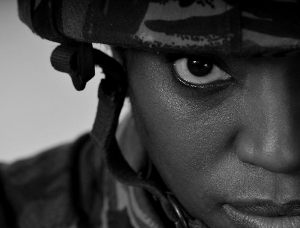 The term 'warfighter' is gender neutral, applying to both men as well as women.