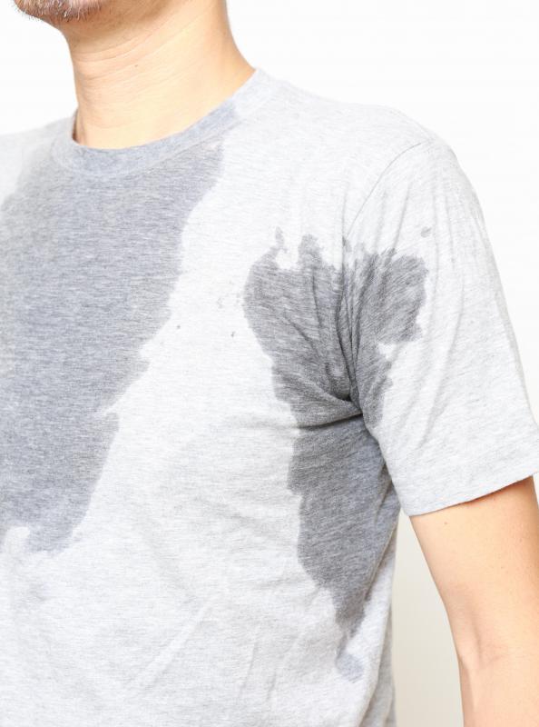 Sweating works to cool the body off.