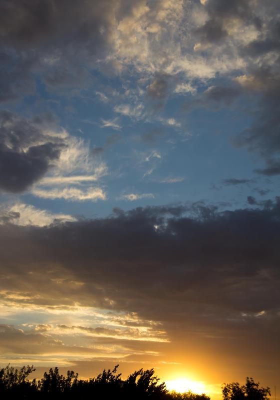 A meteorologist may use a clinometer to measure cloud height at night.