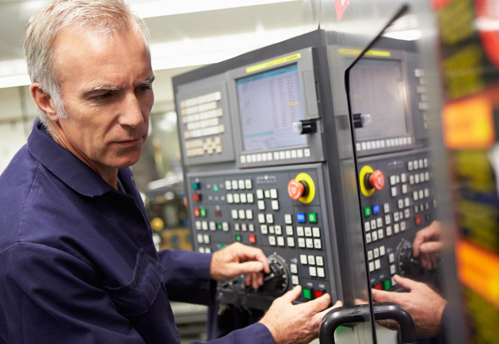 Some factory positions, such as CNC operation, require skilled workers.