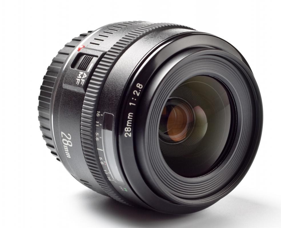 To enhance contrast, photographers use polarizing lenses that screw onto camera lenses.