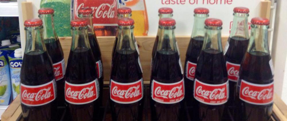 The logo and design of Coca-Cola® bottles have been trademarked by the company.