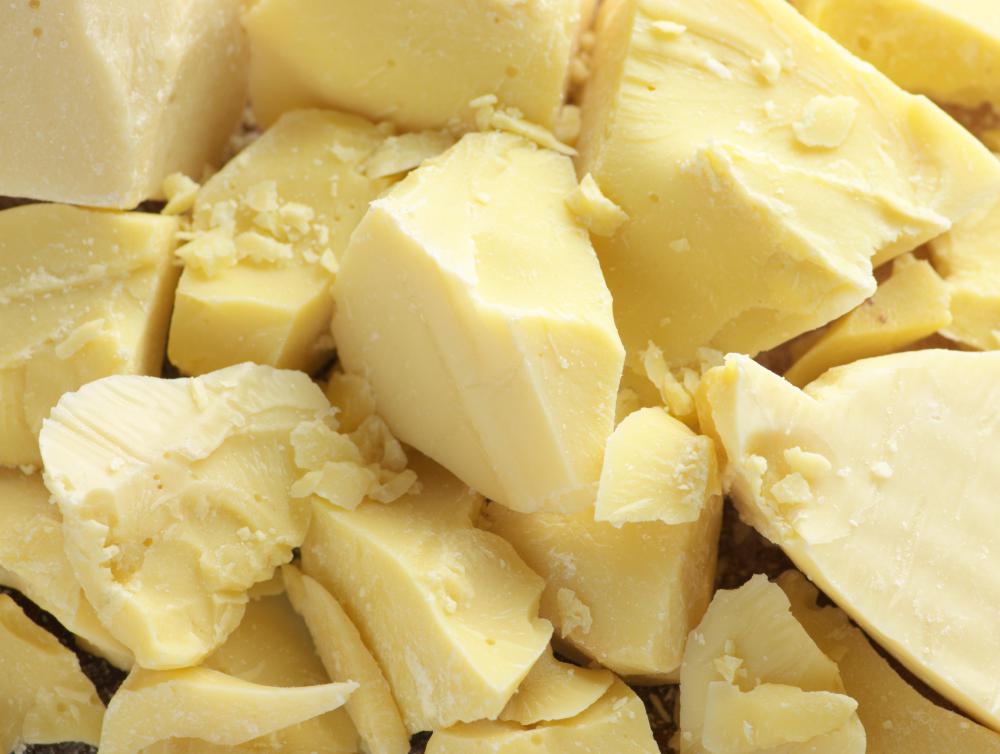 Cocoa butter makes skin more oily, so it is a bad choice for acne.