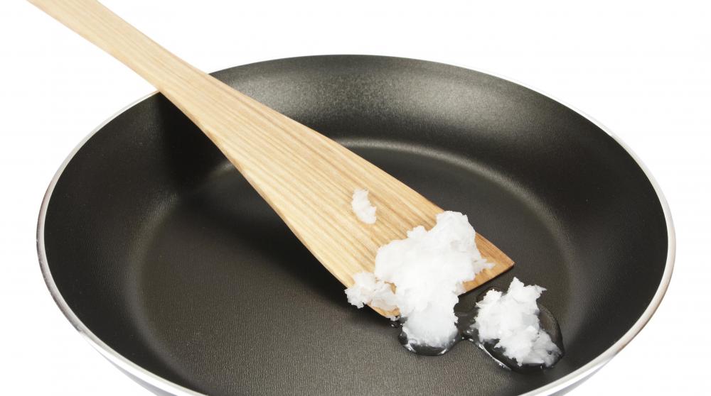 Coconut oil can be used for cooking.