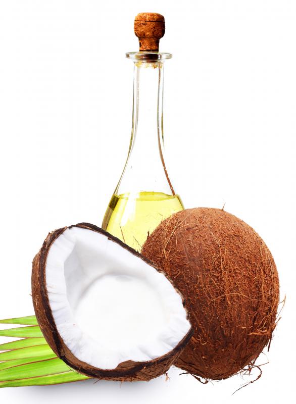 Capric acid, a fatty acid, is found in coconut oil.
