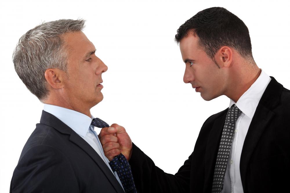 A place where employees feel threatened is a bad work environment.
