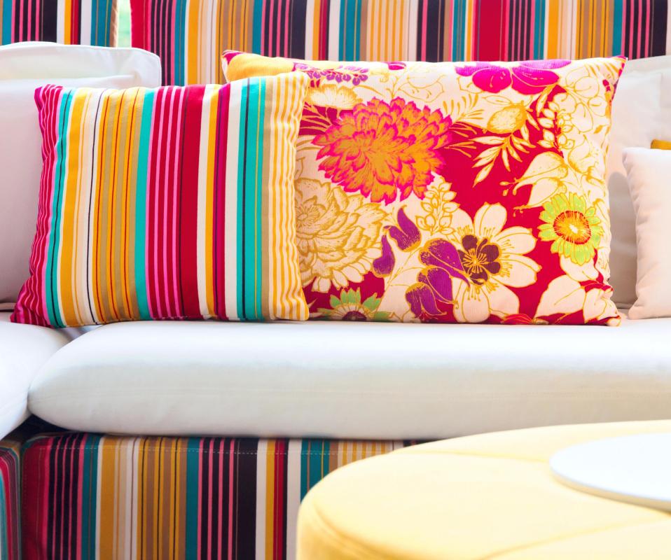 Pillow shams might help accent other pieces of furniture.