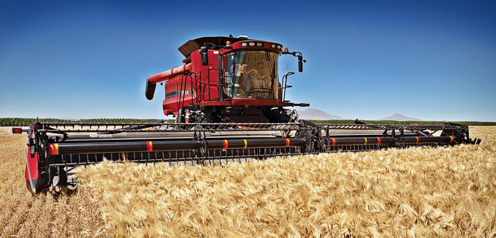 Significant crop yields can be harvested in a short period of time through use of a combine harvester.