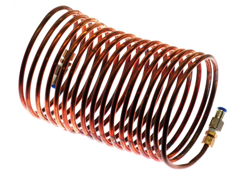 A condenser coil is one of many types of heat exchangers whose primary purpose is to efficiently transfer heat between two mediums.