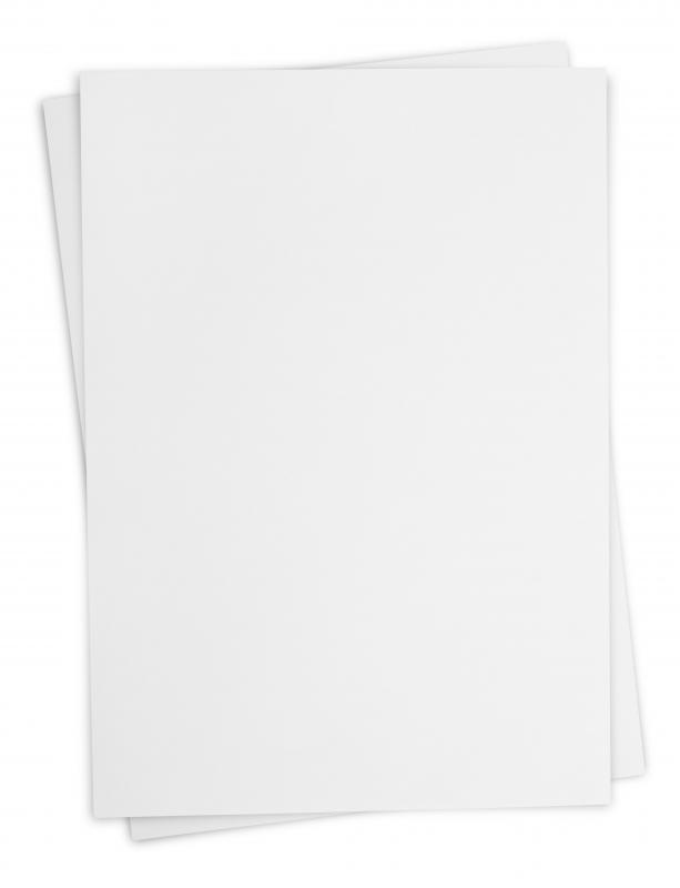 Copy paper can be recycled easily.