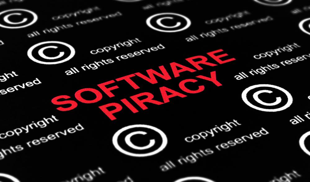 Software counterfeiting, also known as piracy, is the illegal distribution of unauthorized copies.