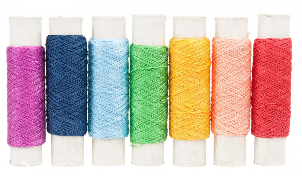 Pearl cotton is a 2-ply, high sheen thread used in many forms of needlework.