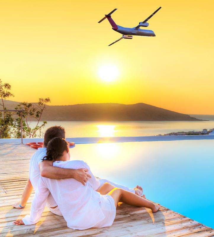 A wedding consultant might plan both a wedding ceremony and a honeymoon for a couple.