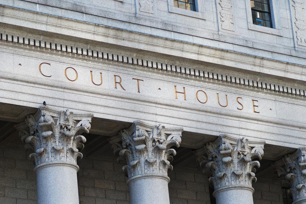 Courts provide a place for people to settle disputes.