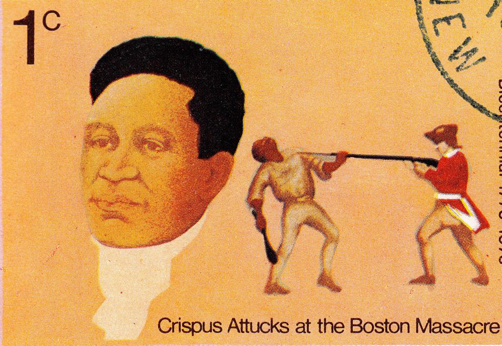 Crispus Attucks was the first black man to fight for the independence of America from the hands of the British.