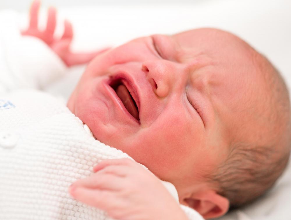 Weak crying may be a symptom of infant botulism.