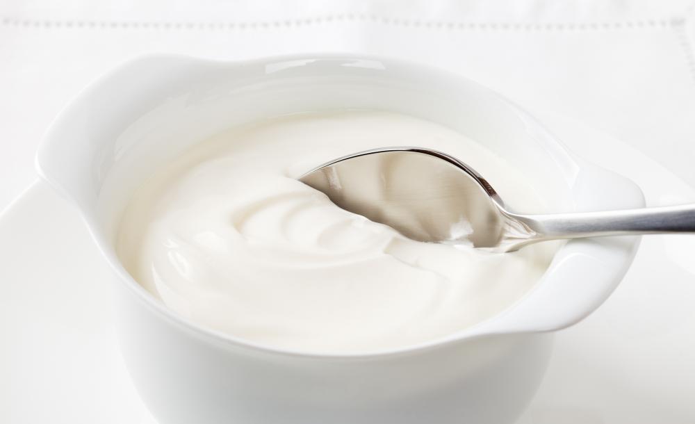 Plain yogurt can be used in place of vegetable oil.