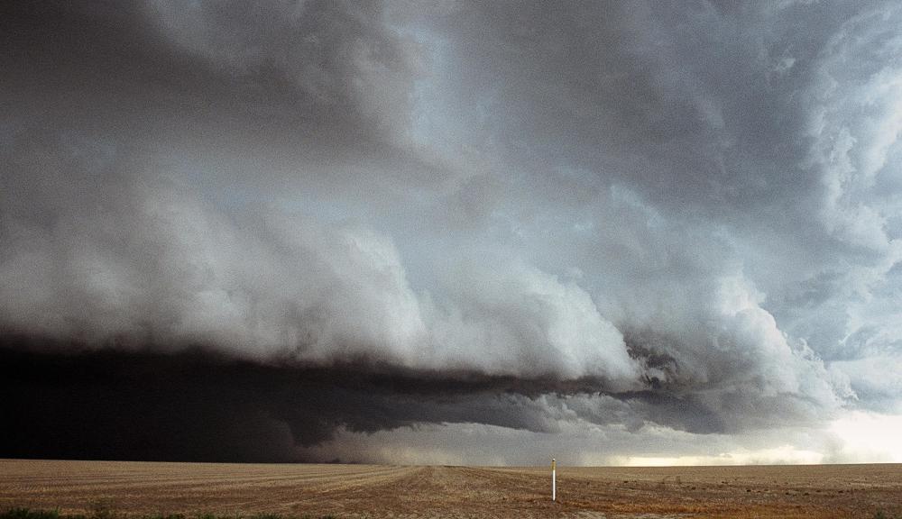 Decreases in pressure often indicate an oncoming storm front.